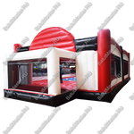 Надувная спортивная площадка "Три в одном", 16*8*2,2 м