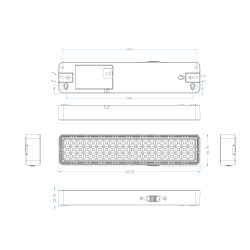 Аварийный светильник светодиодный ЭРА DBA-103-0-20 непостоянный 60LED 5ч IP20