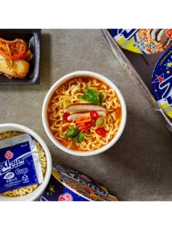 Лапша Ottogi Джин Рамен неострый вкус 65 г
