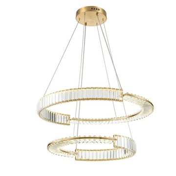 Подвесной светильник 60W 4000K V000076L 12015/2PL Brass бронза Frizzante Indigo