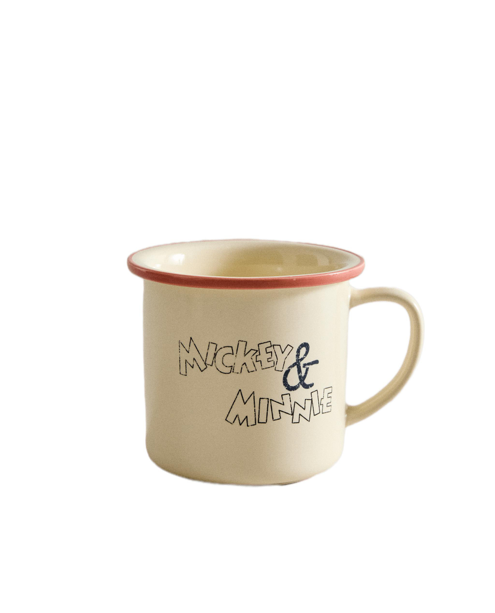 Zara Home кружка из каменной керамики, цвет разноцветный, 11 см · 7606/210