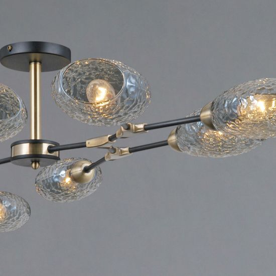 IL0272-8CSQ-25 BK AB TRENTO светильник потолочный