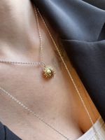 Подвеска Сияй малая позолота La Lune