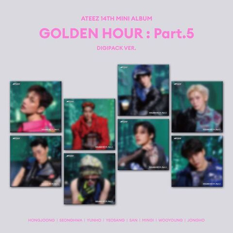 Альбом ATEEZ - GOLDEN HOUR : Part.5 (DIGIPACK VER.)