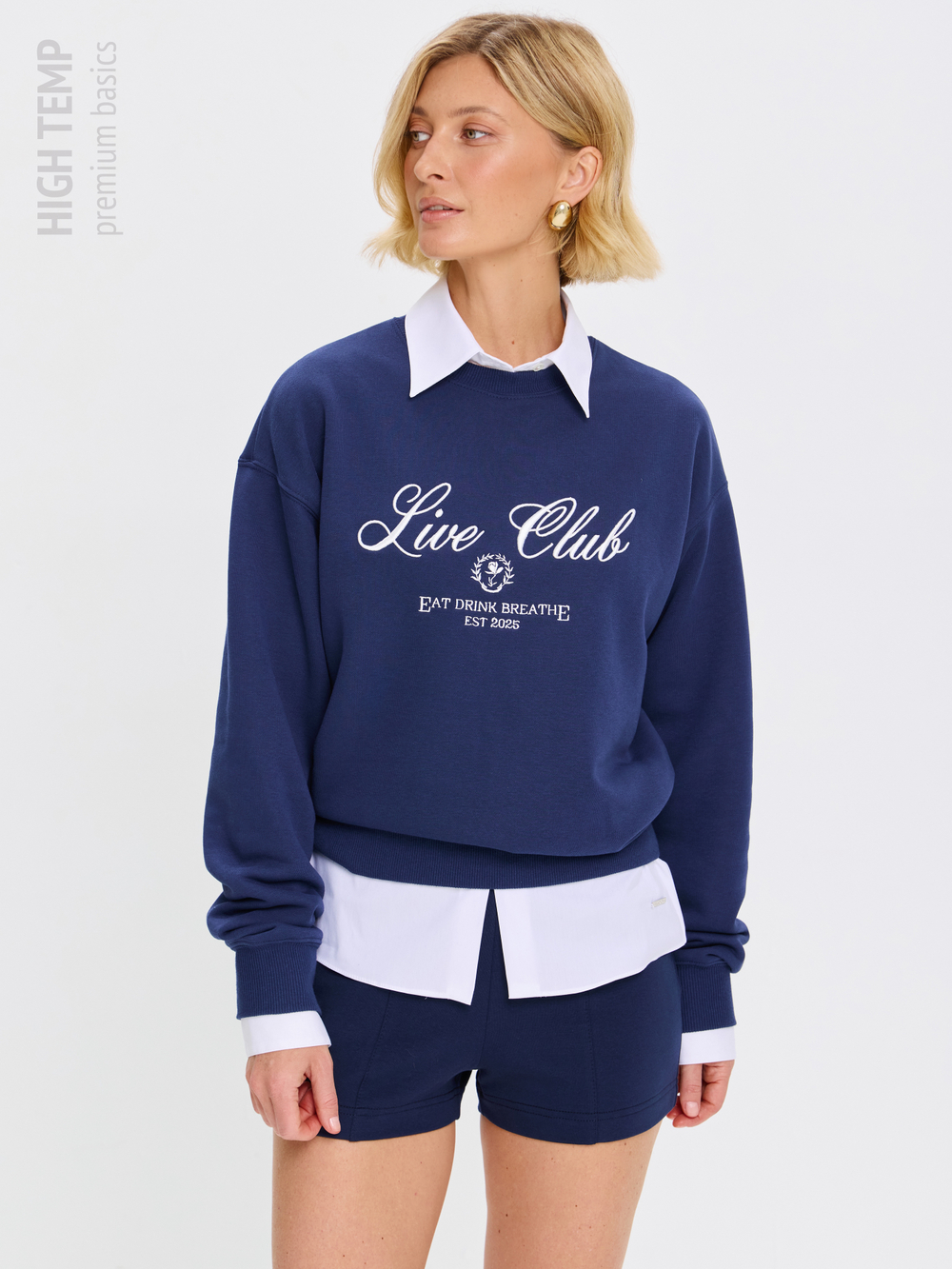 Экстра короткие шорты из футера