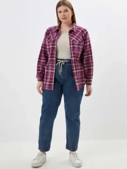 Джинсы на резинке больших размеров