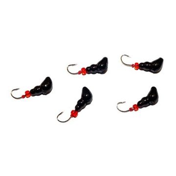 Мормышка свинцовая МУРАВЕЙ с трубкой и бисером 3.5/3