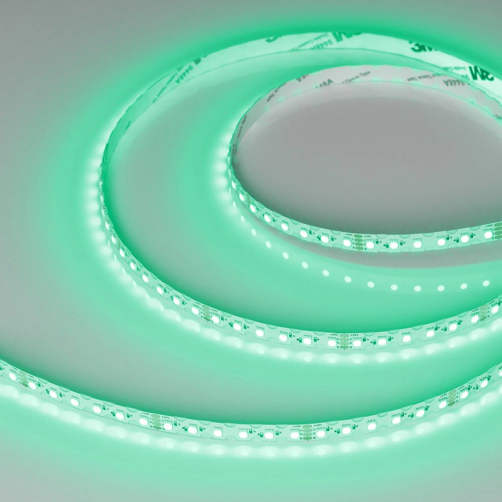 Светодиодная лента RZ-A120-8mm 24V RGB (12 W/m, IP20, 2835, 5m) (Arlight, -) 042911