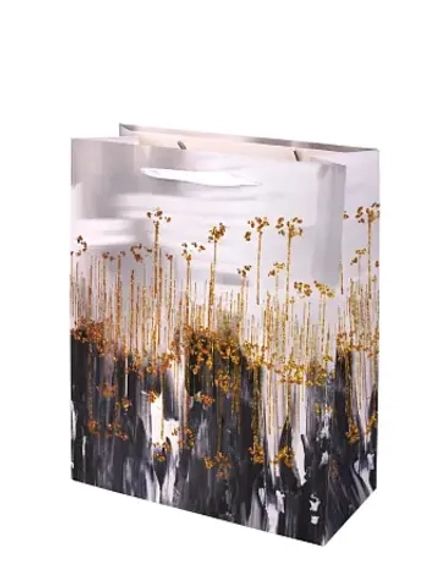 Пакет бумажный "Акварель" 32х26х12см