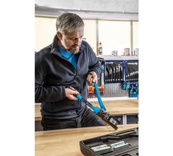 Толстовка флисовая темно-синяя PASADER Högert, арт. HT5K383