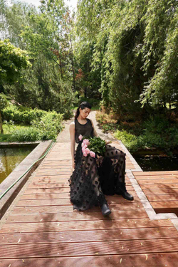 Прозрачный топ