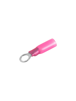 Наконечники кольцевые НКИ-Т 0.5-1.5 AWG(22-16) ?=5.3мм (10 шт) красные, , Max Вт ARNEZI A0110026