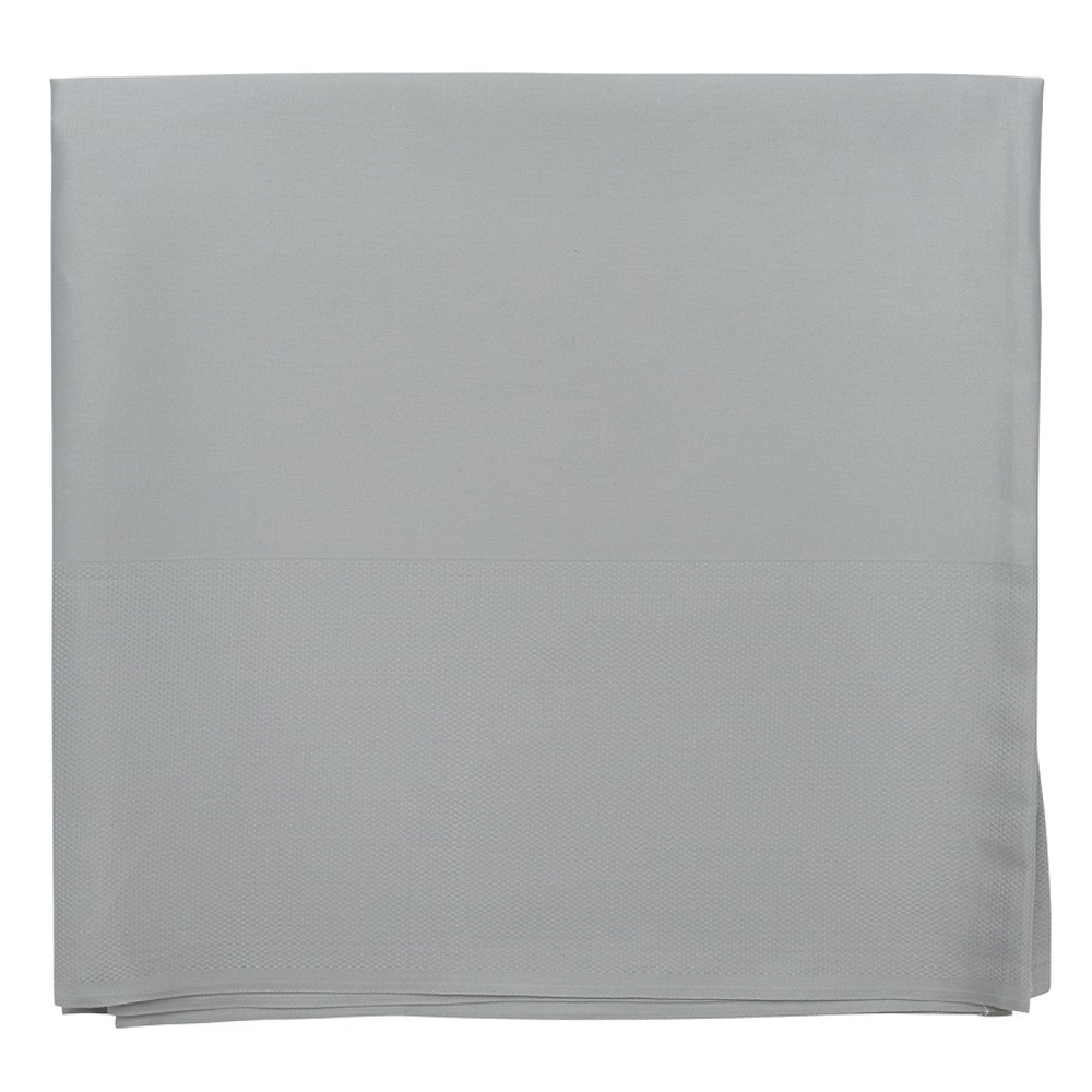 Скатерть классическая серого цвета из хлопка из коллекции essential, 180х180 см