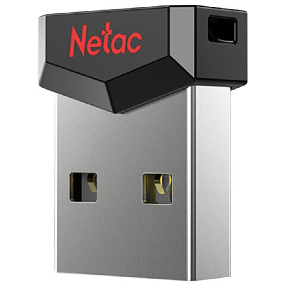 Флеш-диск 16 GB NETAC UM81, USB 2.0, черный, NT03UM81N-016G-20BK