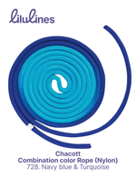 Скакалка CHACOTT Combination Color Rope (Nylon) · FIG