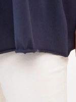 Футболка с баской оверсайз