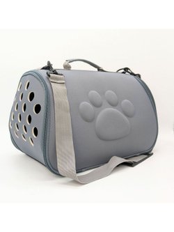 Складная сумка переноска для кошек и собак, размер S (42*24*25см)