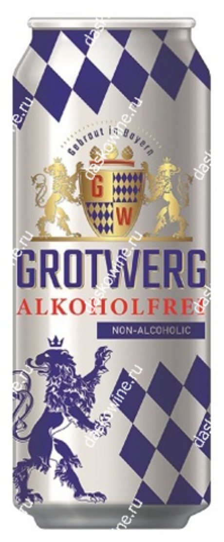 Пиво Гротверг Алькогольфрай