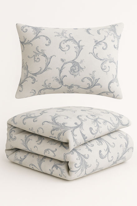 Комплект постельного белья МАК "Вензеля", Белорусская бязь, 100% хлопок