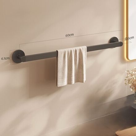 Держатель для полотенец в ванную и кухню настенный