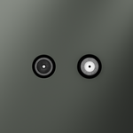 Розетка телевизионная встраиваемая VOLTUM S70 оконечная TV+SAT, (титан)