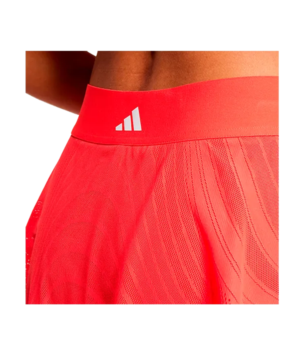 Юбка для падел Adidas Wow Pro Red 2025 красная