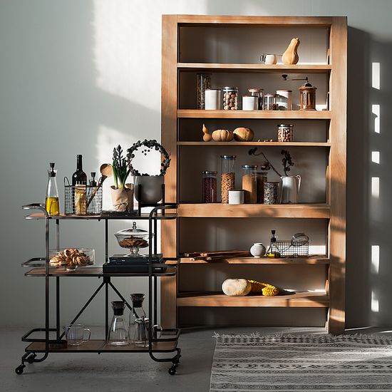 Банка для хранения, 1,85 л, акация