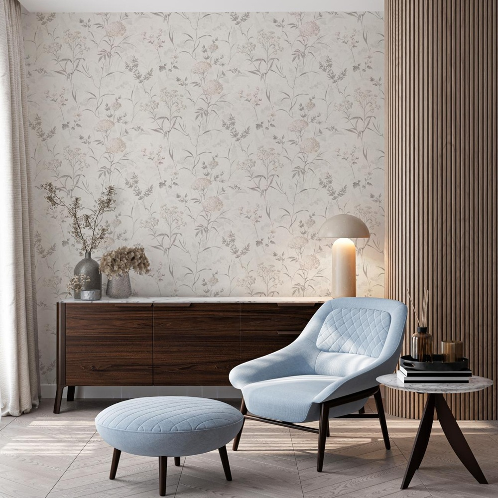 Обои виниловые SL72412-22 PALITRA Style Eco Style, флористика, размер 1.06 х 10.05 м
