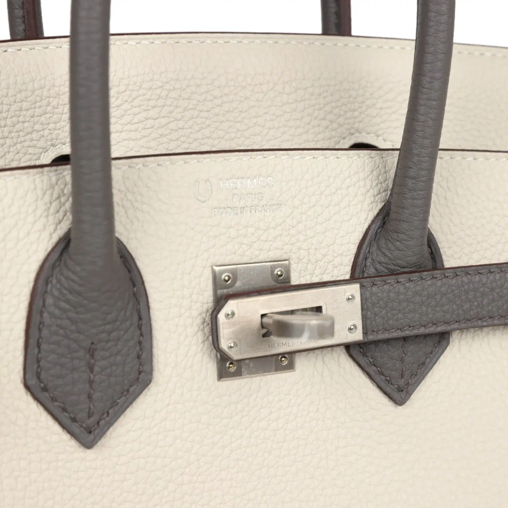 Сумка из коллекции Z с матовой палладиевой фурнитурой Hermès Special Order Birki
