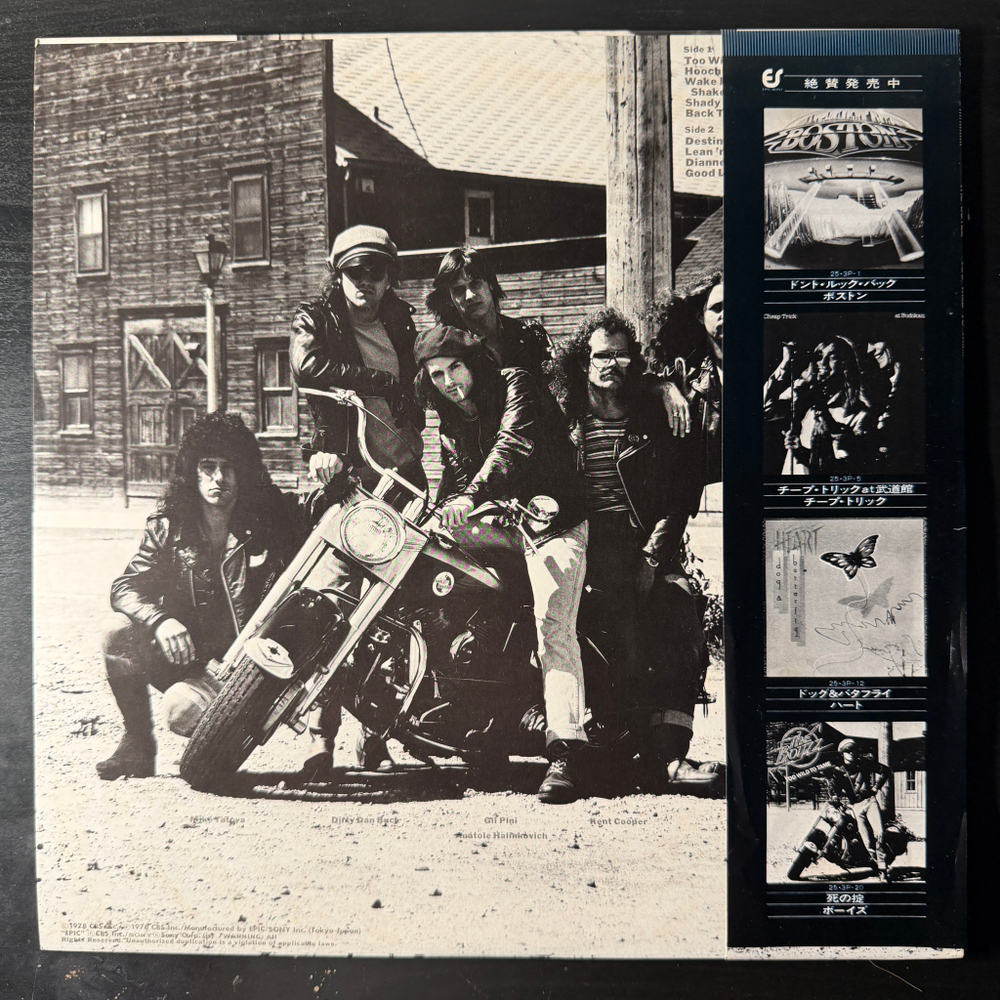 The Boyzz ‎– Too Wild To Tame (Япония 1978г.)