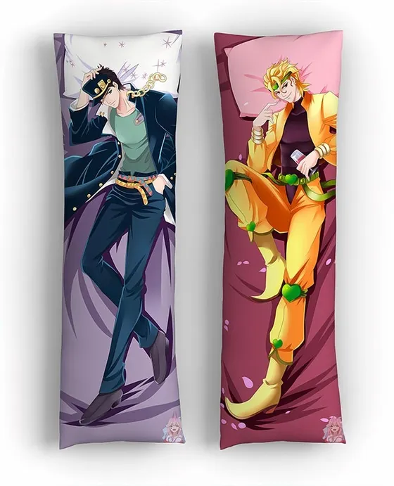 Дакимакура Джотаро Куджо и Диего Брандо