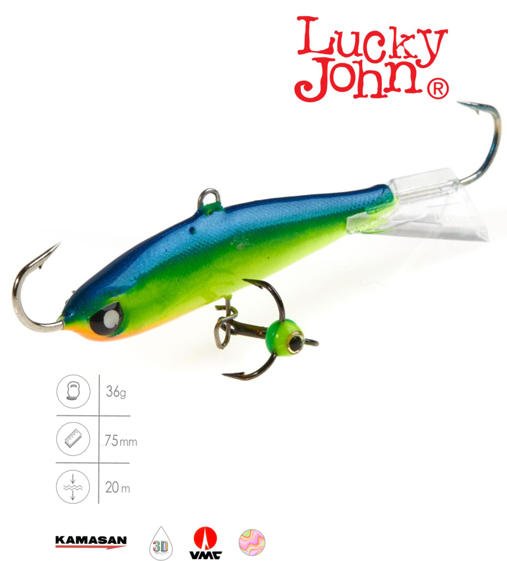 Балансир LUCKY JOHN Nordic №6 (+тройник), цвет 29, арт. 51601-29