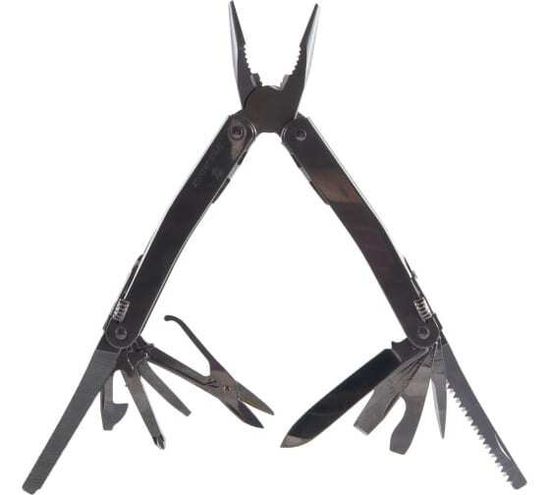 Многофункц. инстр.-т Victorinox Мод. SwissTool Spirit X (лезвие pointed+ножницы)(105мм)(чехол: кожа) - 27 функций