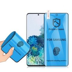 Защитная пленка Polymer Nano для Samsung Galaxy S20 Ultra (Черная рамка)