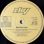 Sky- Sky Five Live 2LP (Германия 1983г.)