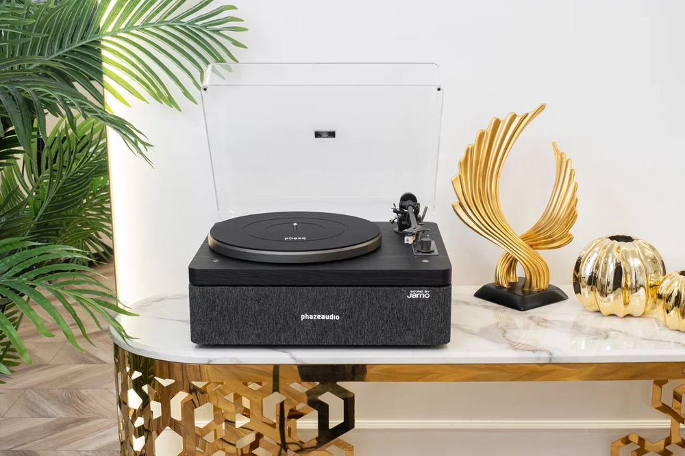 Проигрыватель виниловых дисков Phaze Audio Adelle Цвет: Чёрный [Shadow black]