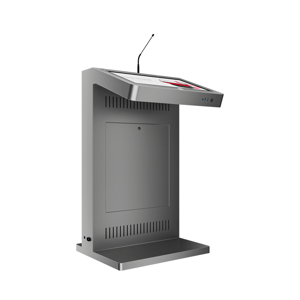 Интерактивная трибуна Double 19" с рекламным дисплеем