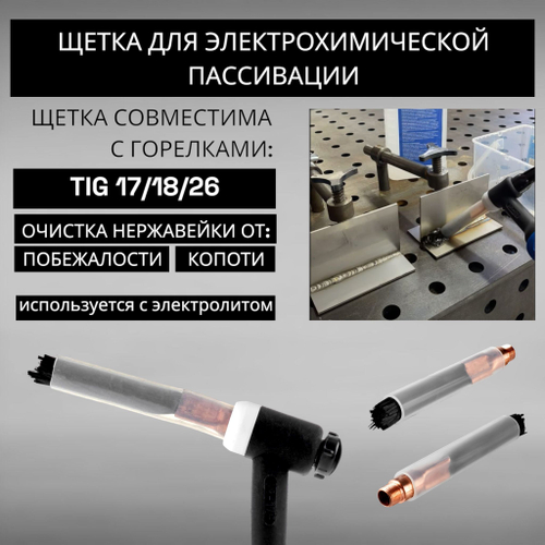 Щетка ПТК для электрохимической пассивации