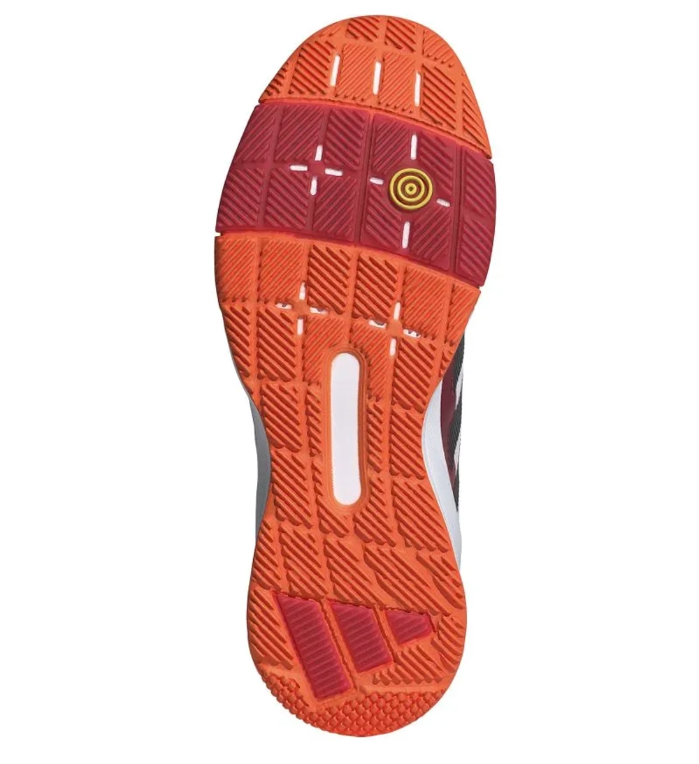 Мужские кросовки для Padel Adidas Crazyquick LS Padel M - cloud white/core black/lucid orange