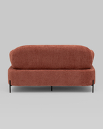 Диван Кэнди ткань букле коралловый