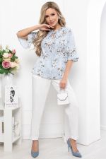 Блуза "Лоретта" (голубая) НЬЮ Б8995 LT Collection (Акция)