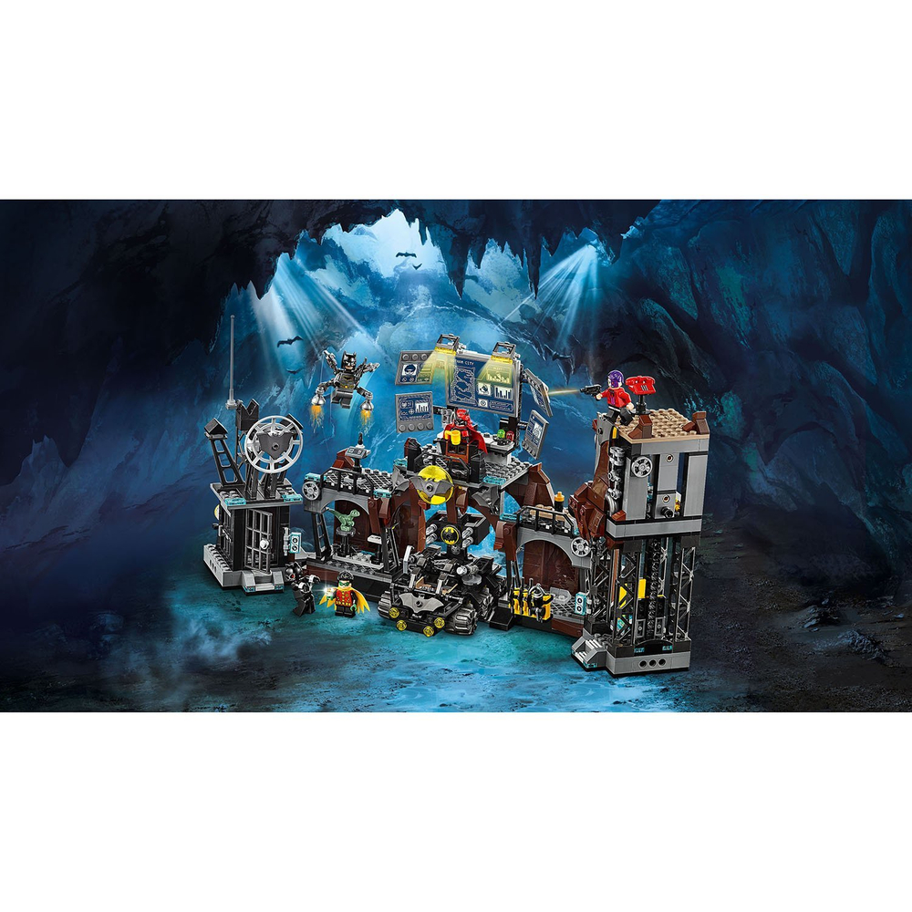 LEGO Super Heroes: Вторжение Глиноликого в бэт-пещеру 76122 — Batcave Clayface Invasion — Лего Супер Герои ДиСи