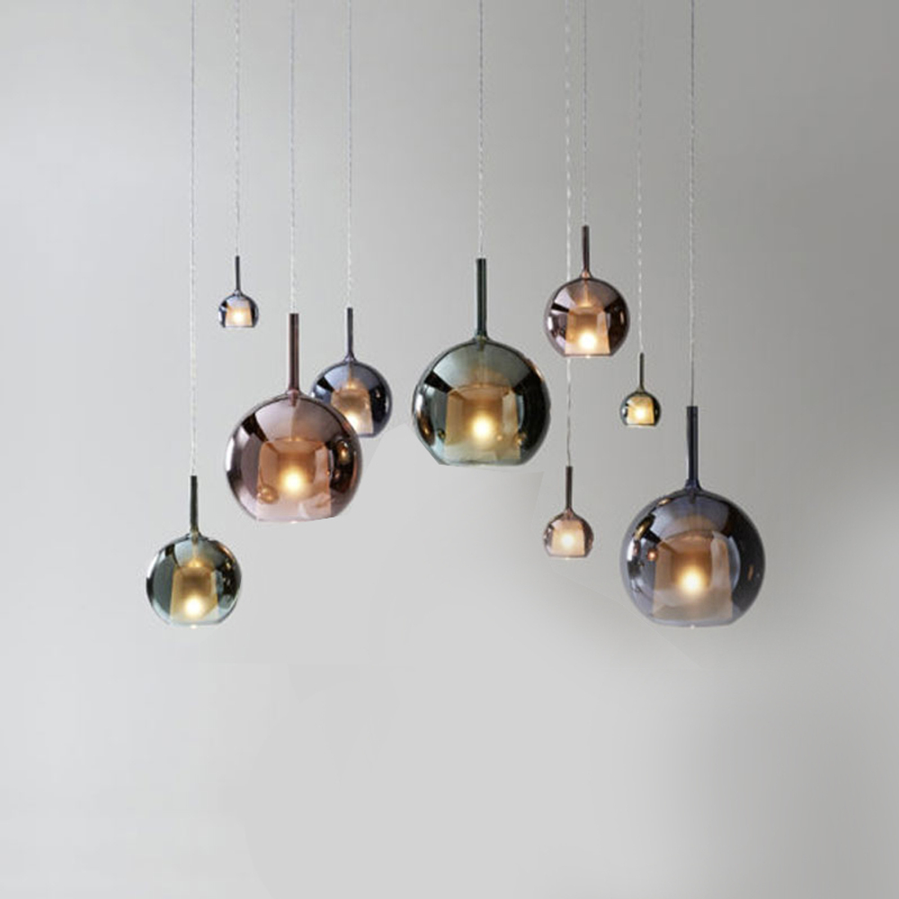Pendant design lamp  GLO by Penta (Smoky,  D25)