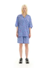 Рубашка Issaya Thistle Sky фиолетовая