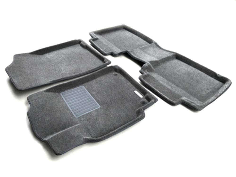 Коврики салона для TOYOTA Camry (2006-2018) Euromat 3D Business серые. Арт. EMC3D-005104G