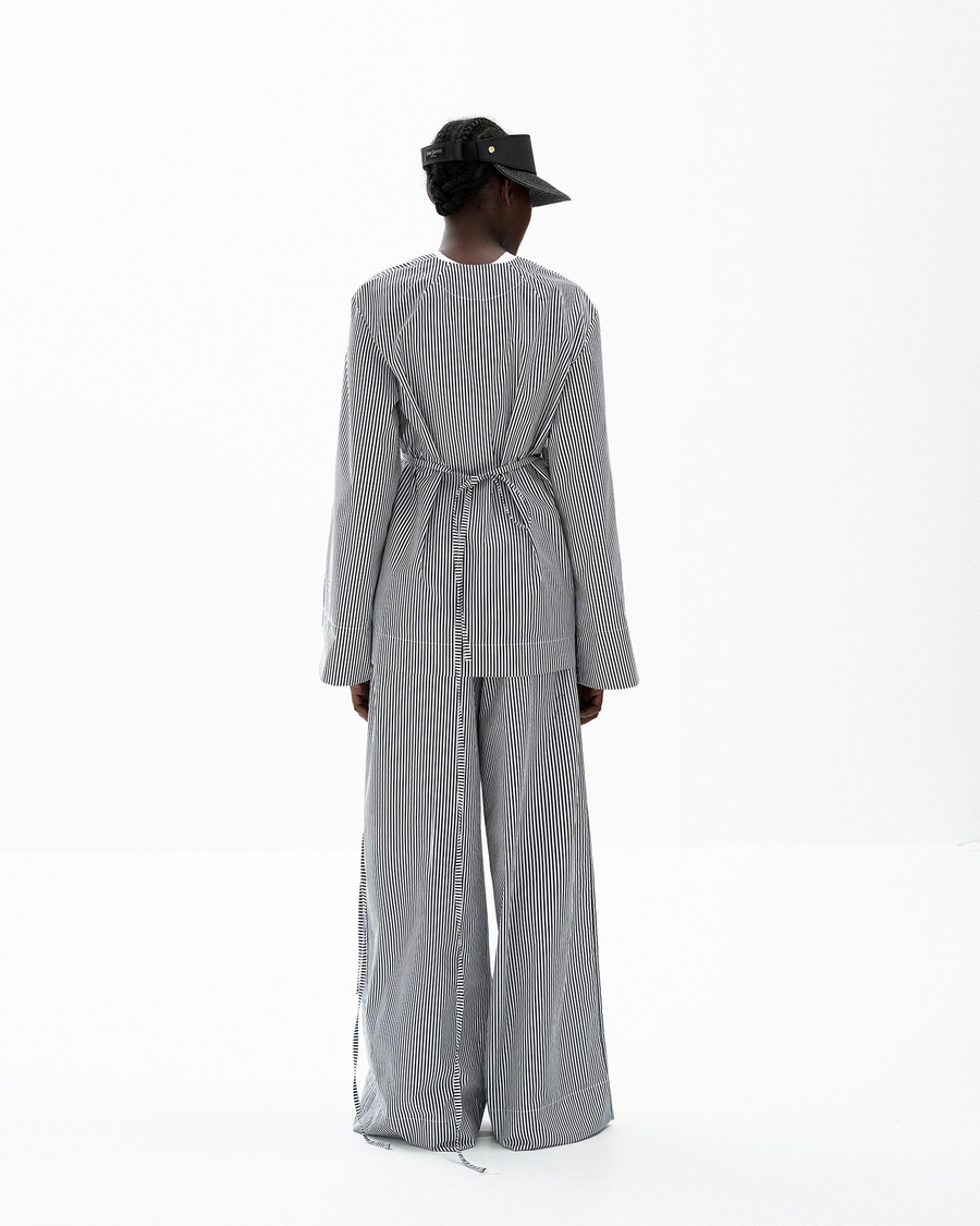 №046 Кимоно (синяя полоска)