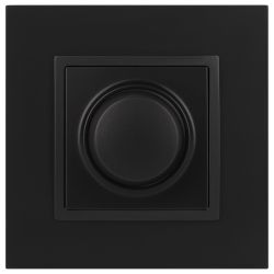 14-4101-05 ЭРА Светорегулятор поворотно-нажимной, 400ВА 230В, IP20, Эра Elegance, антрацит