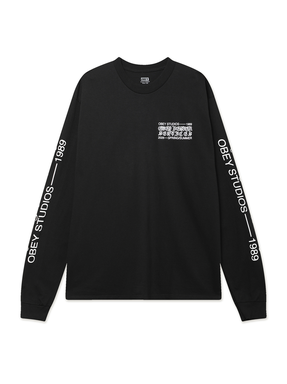 Мужской Лонгслив Obey Design Services