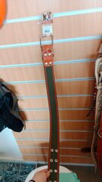 Ошейник №45 брезентовый 1слойный, обхват 54-71