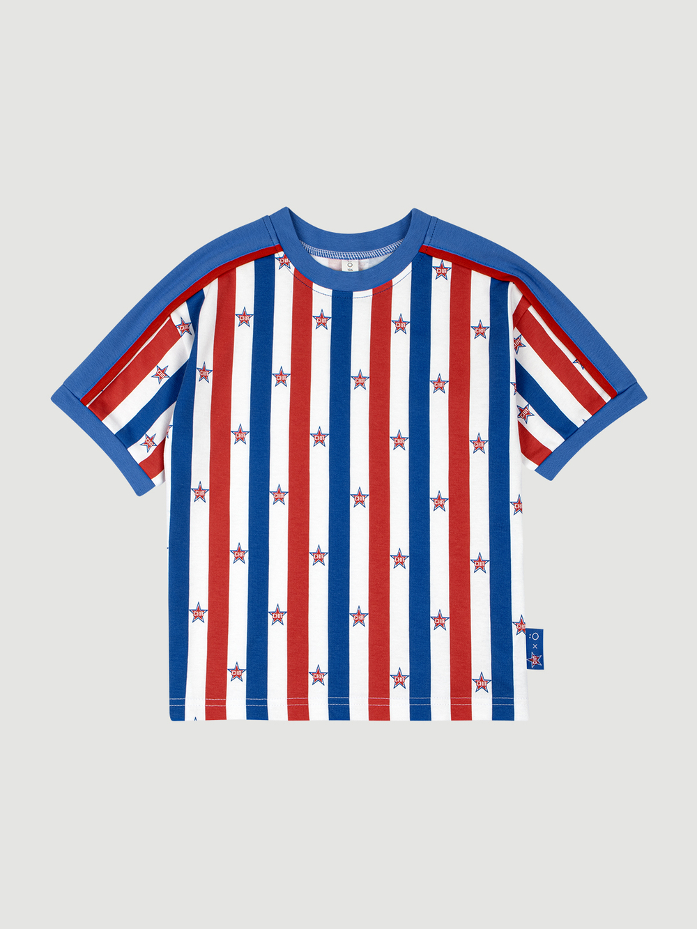 Футболка Mjölk х СКА Stripes, с контрастной отделкой